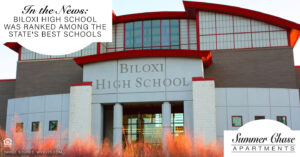 Biloxi High School was ranked among the state's best schools